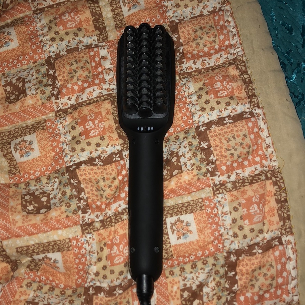 sysrion hair straightener brush